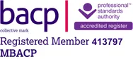 BACP Registered Member 413797, MBACP
