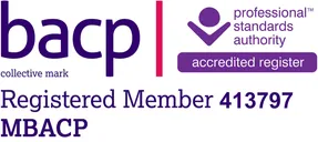 BACP Registered Member 413797, MBACP